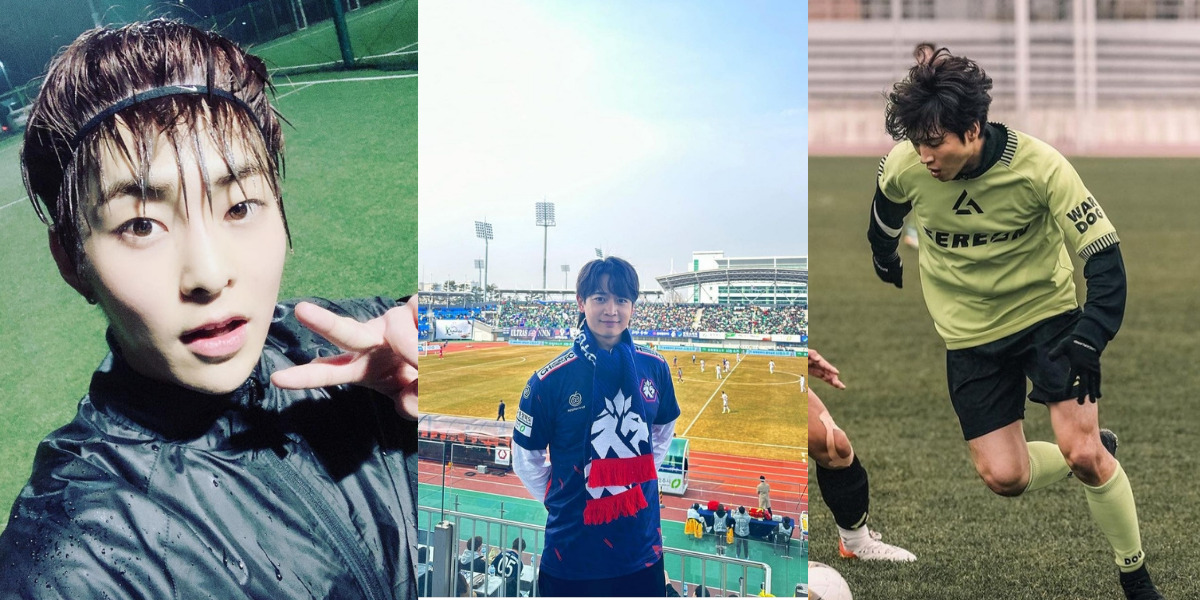 Bertalenta! Besides Being Good at Singing, These 8 Male Idols are also Good at Soccer!