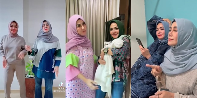 Besan Rasa Bestie Ini 7 Potret Kedekatan Amy Qanita dan Rieta Amilia, Same Age in Their 50s but Still Looking Very Young