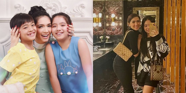 Happy Being a Single Mom, Here are 8 Photos of Angel Karamoy with Her Two Growing Children - Her Mother Looks Forever Young