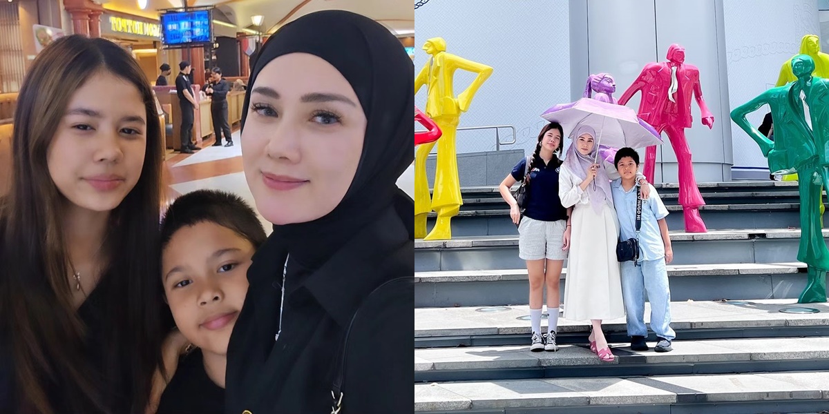 Usually Fighting, Here Are 7 Photos of Safeea Ahmad and Muhammad Ali, Mulan Jameela's Children Being Harmonious