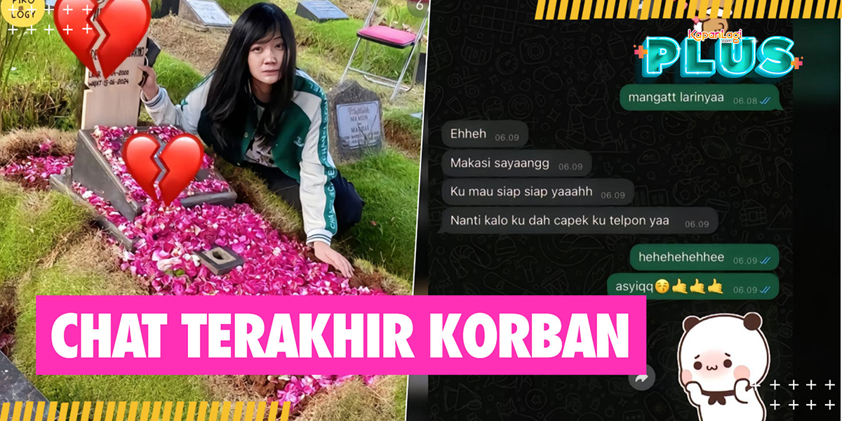 Makes Cry, Last Chat of Man Hit by Train in Grogol with Girlfriend - Jogging Using Headset