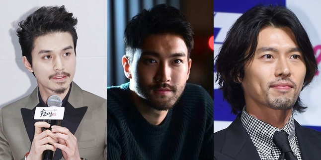 8 Portraits of Korean Actors Looking Handsome with Beards, Making Fans Willing to Sweep Uncleanly
