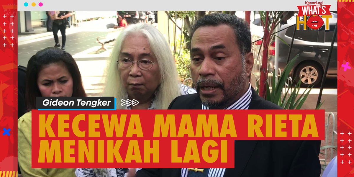 BLAK-BLAKAN! Gideon Tengker Disappointed Rieta Amilia Remarried While the Assets Have Not Been Divided