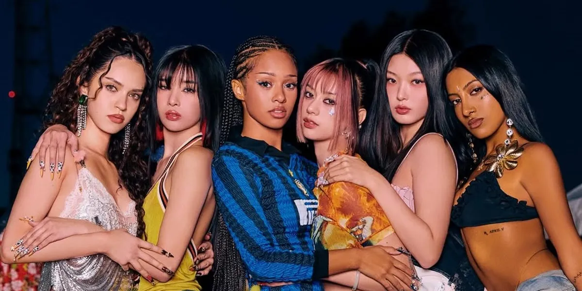 BTS Shoot Iconic KATSEYE Using Plastic Wrap in the Song Gnarly, the Result is Stunning