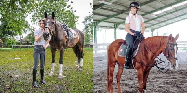 Not Only Nabila Syakieb, These 3 Artists Also Engage in Horseback Riding