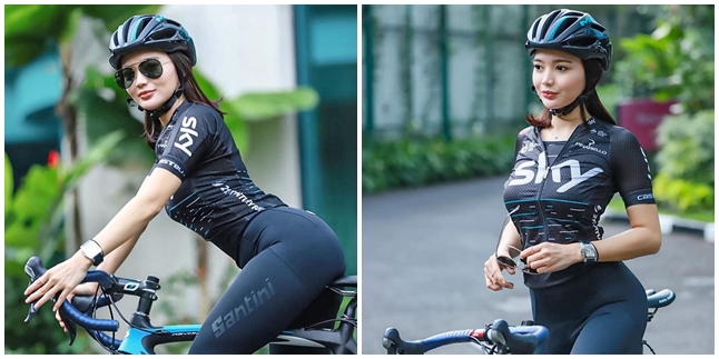 Not Following the Trend, Wika Salim Reveals That She Has Been Fond of Cycling Since a Long Time Ago