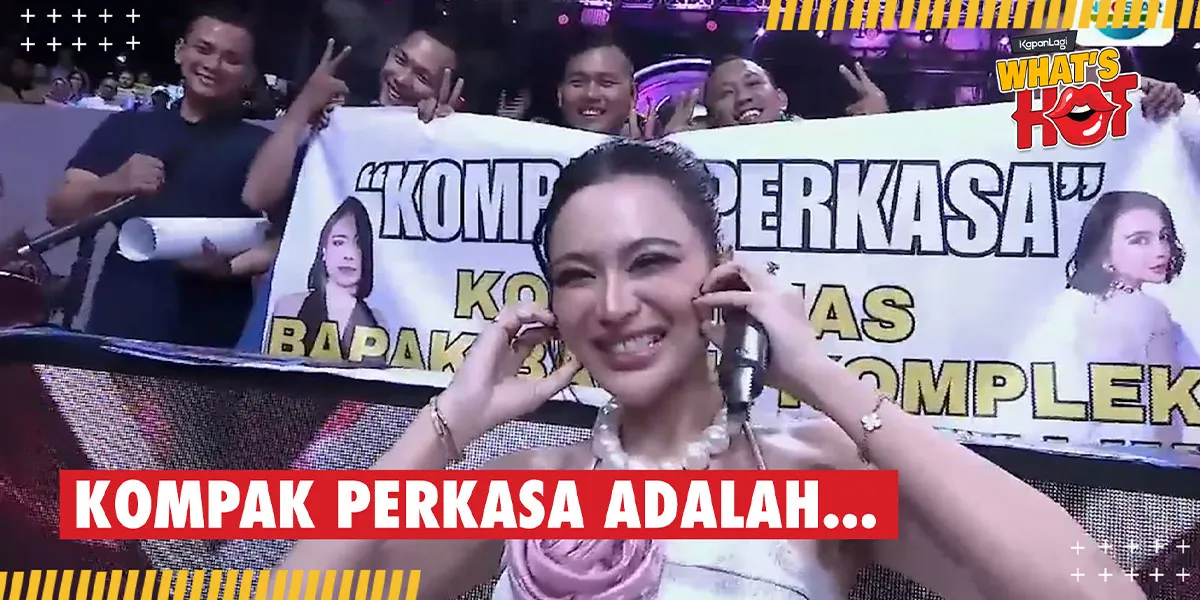 Not to Cheer the Contestants, These Dads from the Complex Attend D'Academy 7 to Watch Wika Salim!