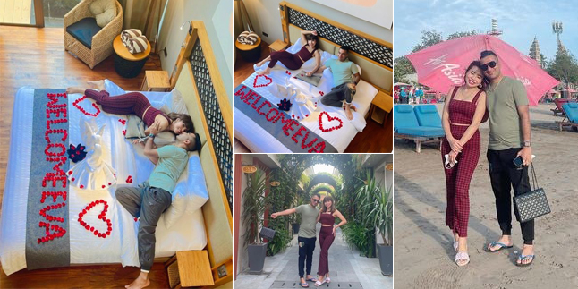 Romantic Honeymoon in Bali, Eva Belisima and Her Balinese Husband Show Intimate Photos Including Kisses on the Bed