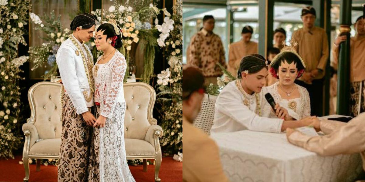 Prospective Muslim Husband, Amanda Gonzales, Christian Gonzales' Daughter Officially Married to Christian Rontini - Wedding Ceremony in Javanese Tradition