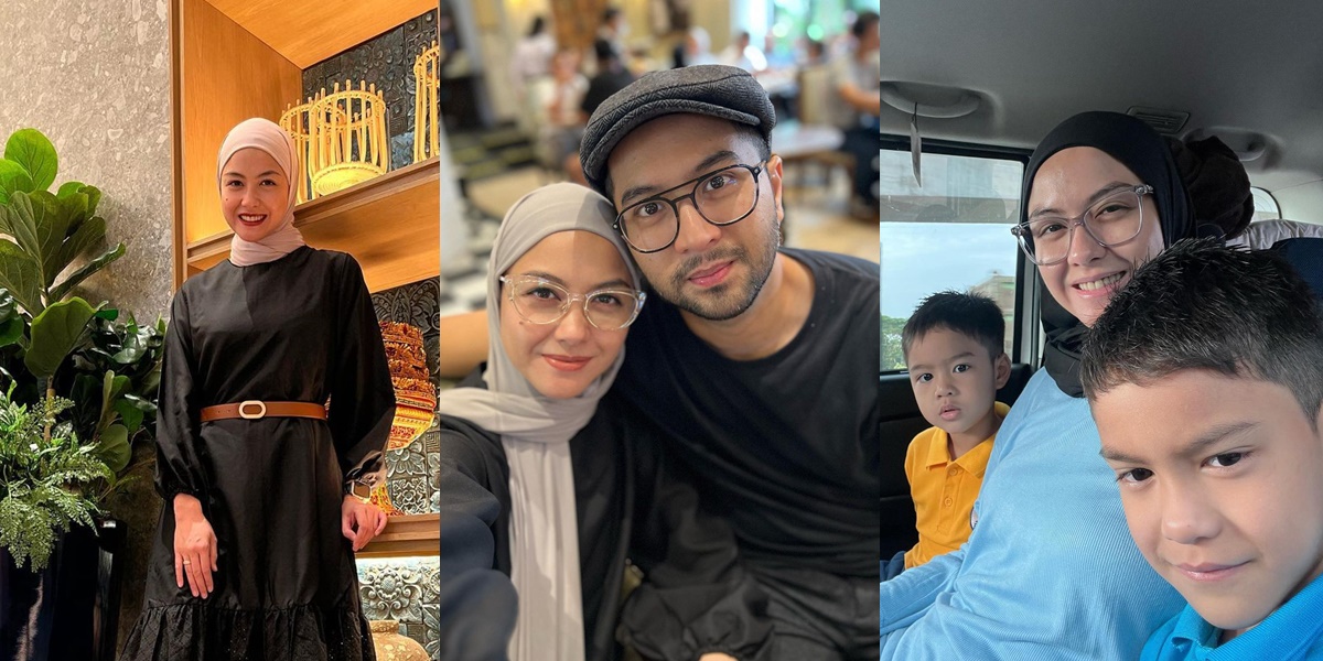 Beautiful in Hijab, Here are 7 Latest Portraits of Revalina S Temat that Show her Maternal Side - Harmonious with her Husband