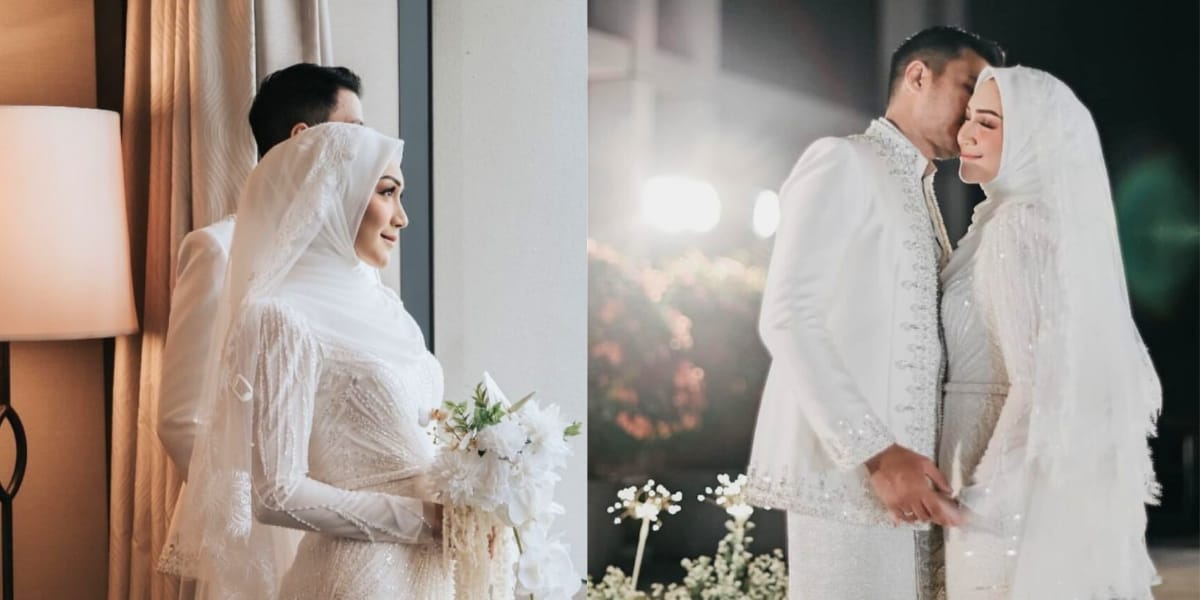 The Beauty of the New Bride Makes People Astonished, Peek at the Wedding Moments of Melody Prima and Ilham Akbar