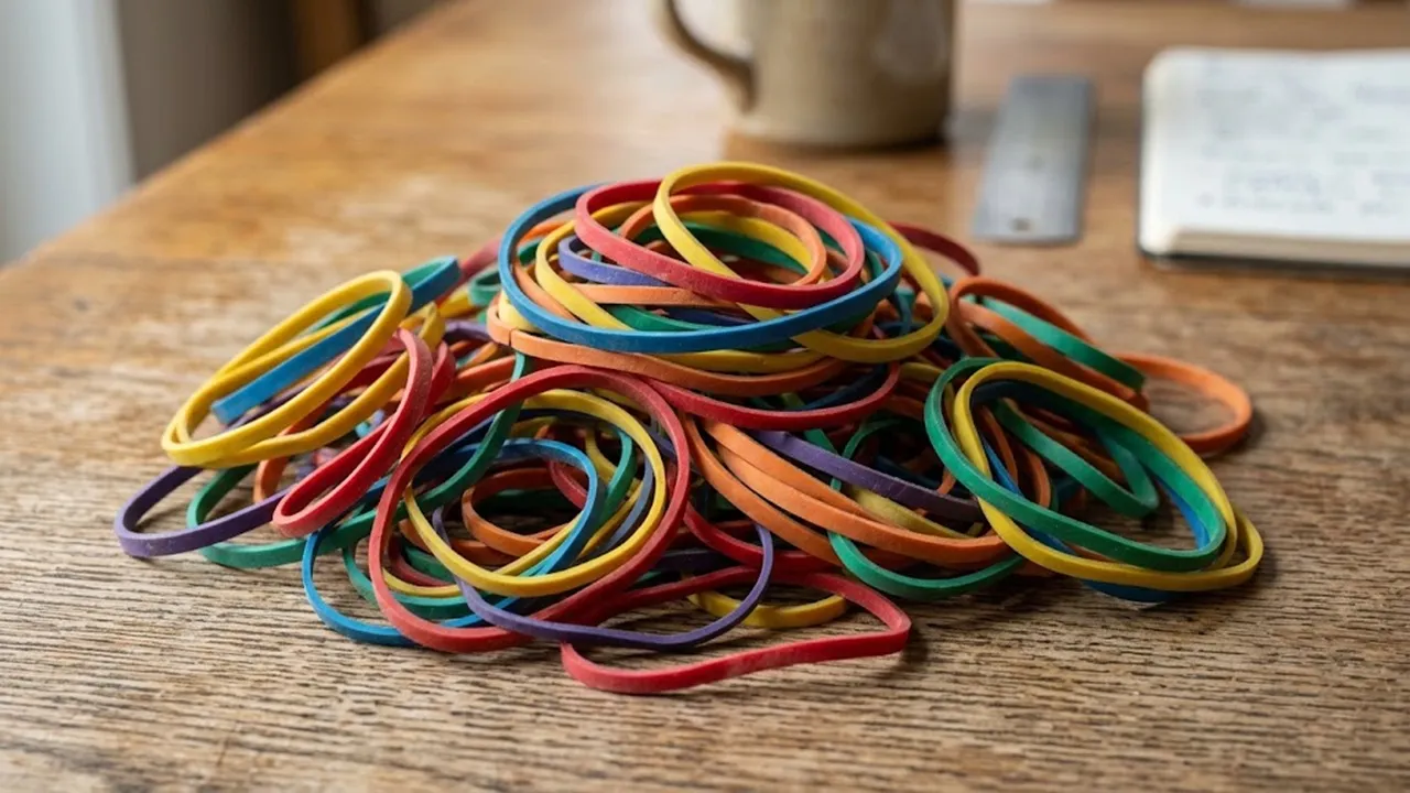 How to Use Rubber Bands to Organize Items, Many Hidden Functions to Try