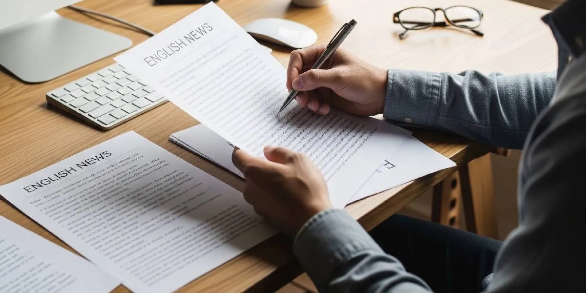 How to Write News Item Text in English with 7 Steps and Freelance Opportunities