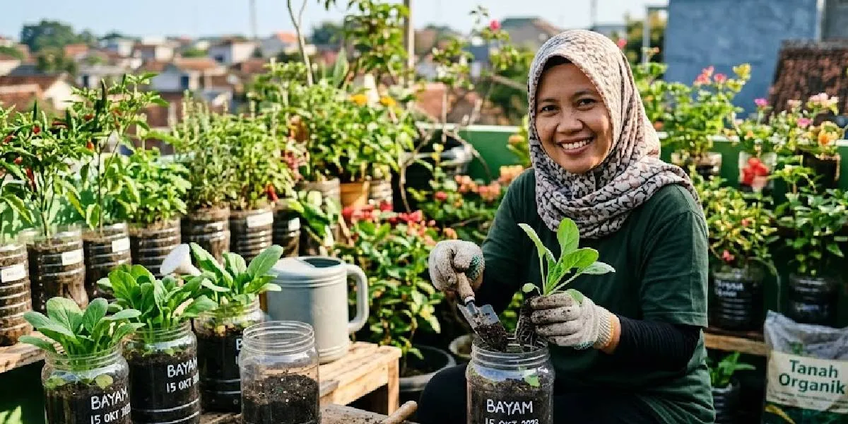 Easy Way to Grow Spinach in Used Plastic Jars, Practical for Limited Space and Quick to Harvest