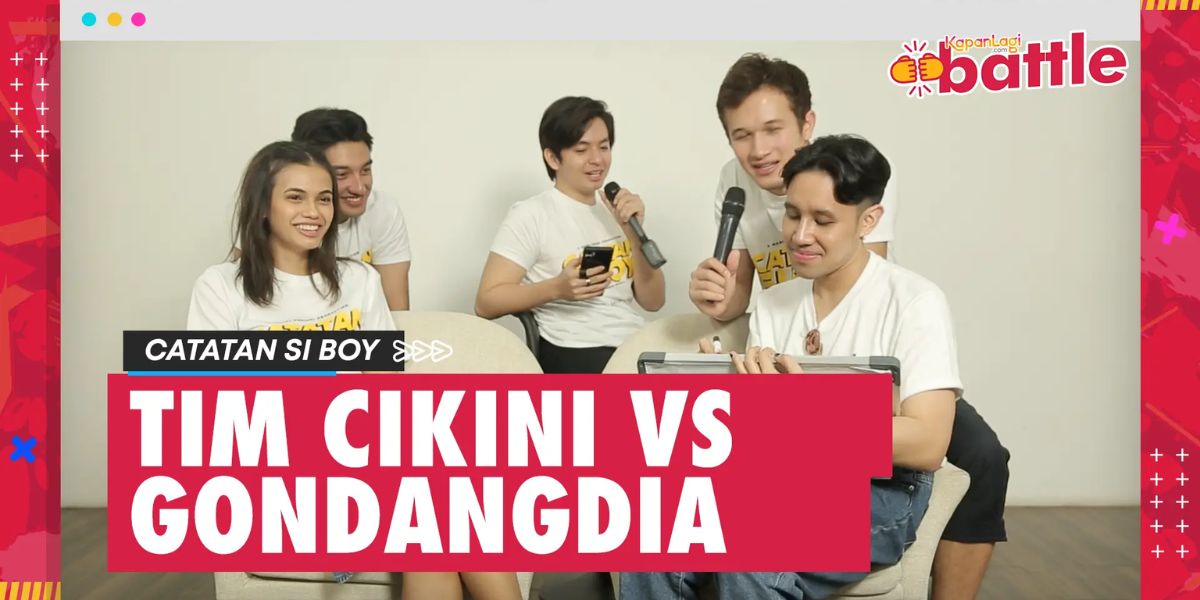 Cast Catatan Si Boy Challenged to Answer Difficult Questions