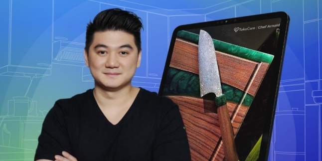 Chef Arnold is willing to auction off his beloved knife to help people affected by Covid-19