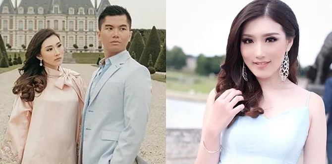 Clarissa Wang Tampil Bak Ratu di Resepsi Pernikahan Dengan Jusup Maruta Cayadi