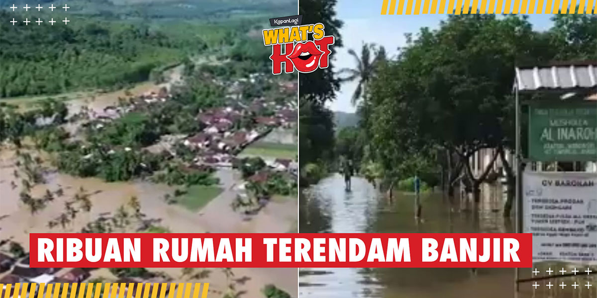 Heavy Rainfall, Thousands of Houses in Jember Flooded