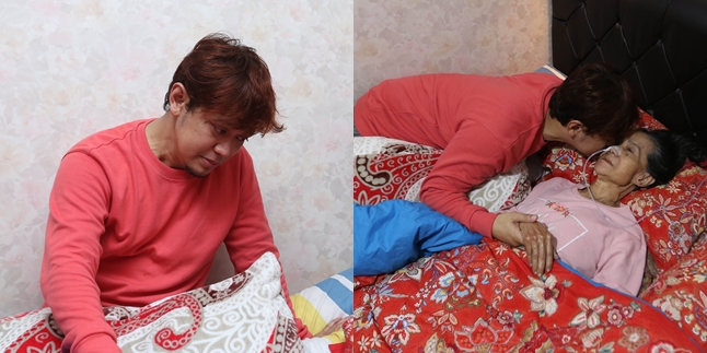 Teguh Vagetoz Takes Care of His Stroke-Stricken Mother, Willing to Stay Single, from Changing Diapers - Feeding