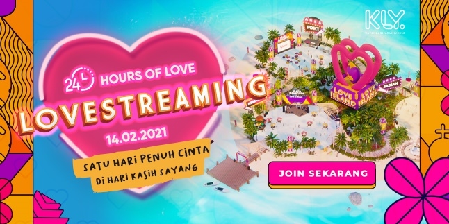 List of Exciting Events at the 'Lovestreaming' Event, Celebrate Valentine's Day with Anya Geraldine - Bandung Oppa!