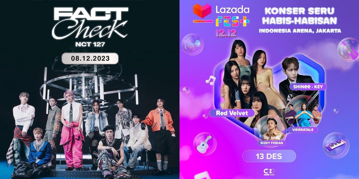 List of K-Pop Concerts and Fan Meetings in Jakarta - Indonesia in December 2023, featuring NCT 127 - Red Velvet and Key SHINee