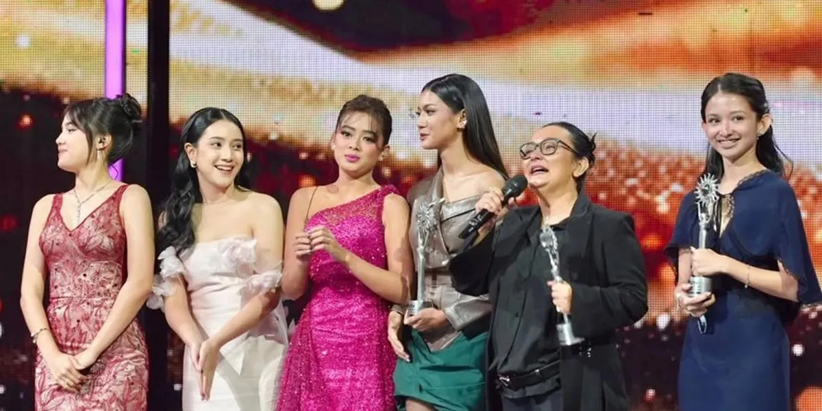 Complete List of SCTV Awards 2025 Winners, Asmara Gen Z Dominates the Award Stage