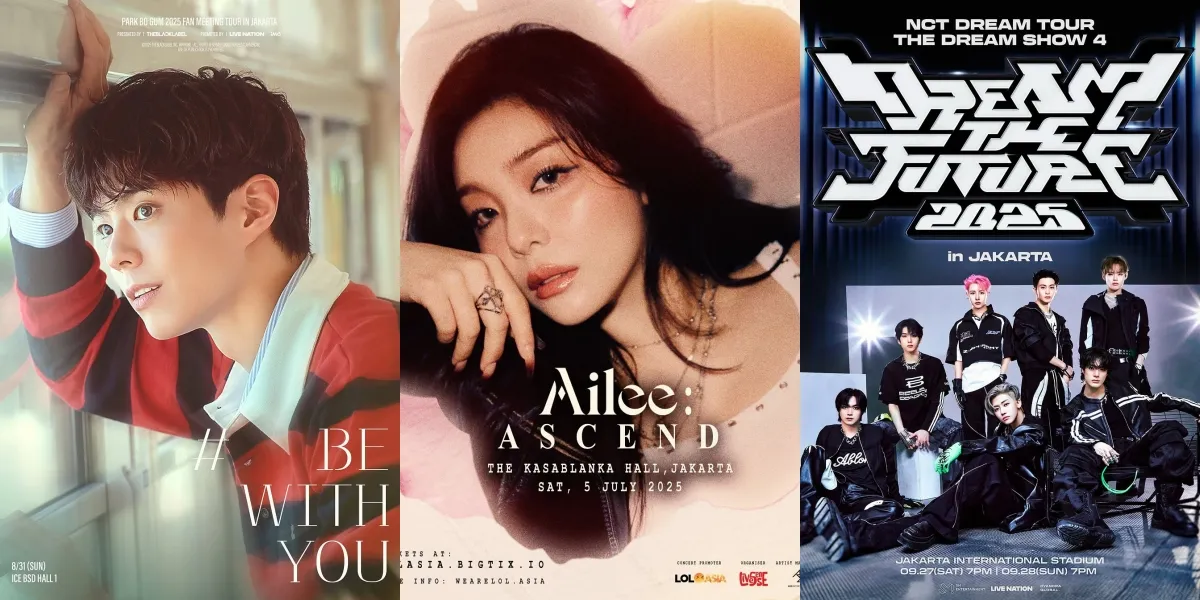 List of Upcoming K-Pop Concerts and Fan Meetings in 2025 in Jakarta, Indonesia, Park Bo Gum - NCT Dream Ready to Greet Local Fans