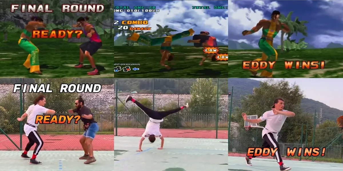 Ukrainian Dancer Imitates Eddy Gordo's Moves from TEKKEN 7 Smoothly, Successfully Impressing Netizens