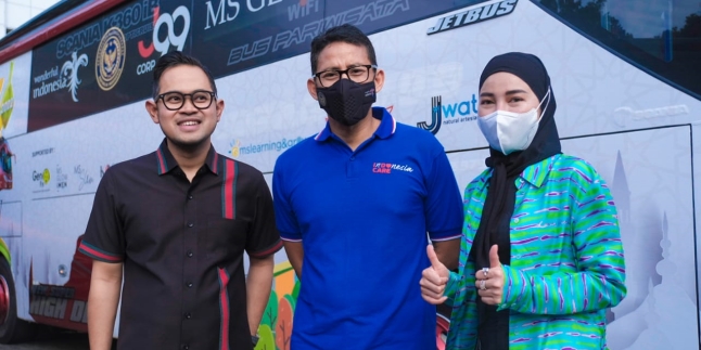 Supported by the Government, MS Glow and Juragan 99 Hold Free Mudik Program for 450 People