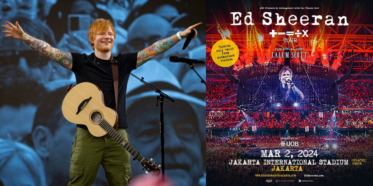 Ed Sheeran Concert Stage in Jakarta Officially Relocated from GBK Main ...