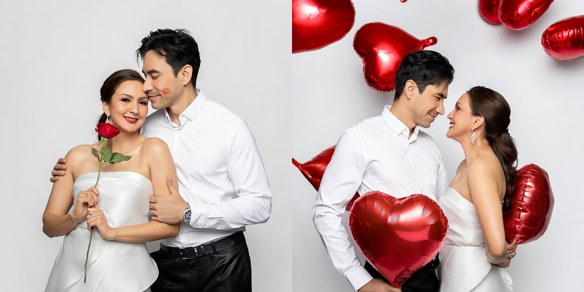 Darius Sinathrya and Donna Agnesia Show Affection on Valentine's Day, Here's Their Romantic Moment