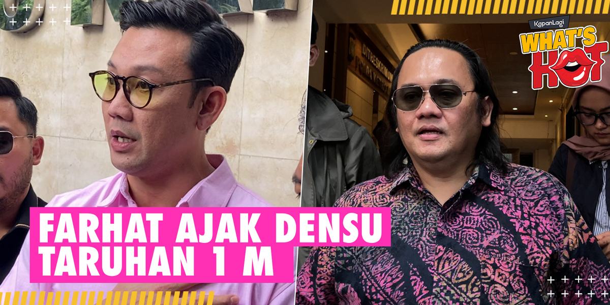 Denny Sumargo Undergoes BAP Regarding His Report to FA, Farhat Abbas Even Challenges Him to a Bet of Rp 1 M