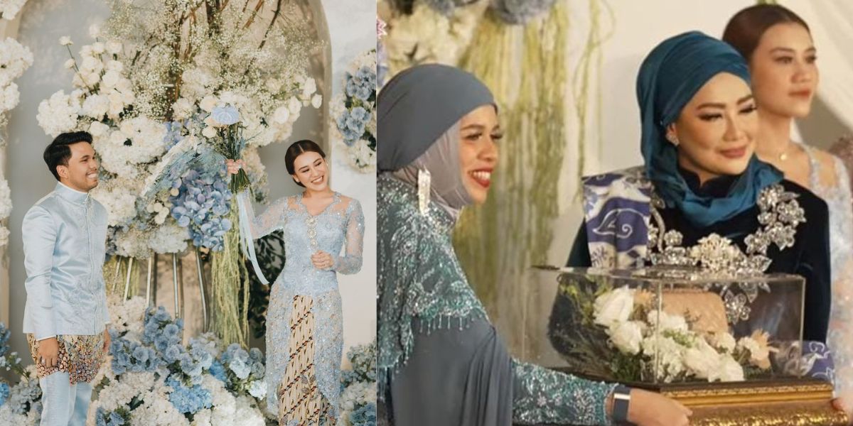 Line of Luxury Dowries for Thariq Halilintar and Aaliyah Massaid's Engagement, Including Chanel Bags and Limited Edition Shoes
