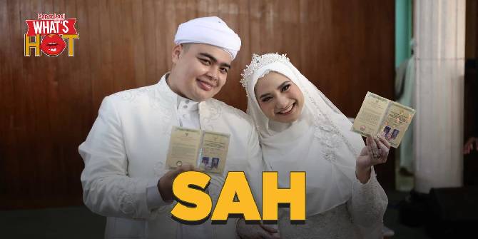 The Moment Ameer Az Zikra Officially Becomes Husband to Nadzira Shafa