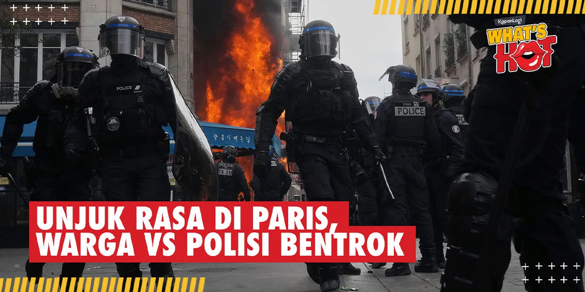 Moments of Clash Between Police and Demonstrators in Paris, Residents Block All Roads