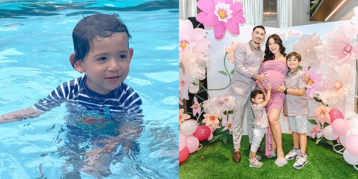 The Moment Don, Jessica Iskandar's Son, Fell into the Swimming Pool, Vincent Verhaag Ready to Help Immediately