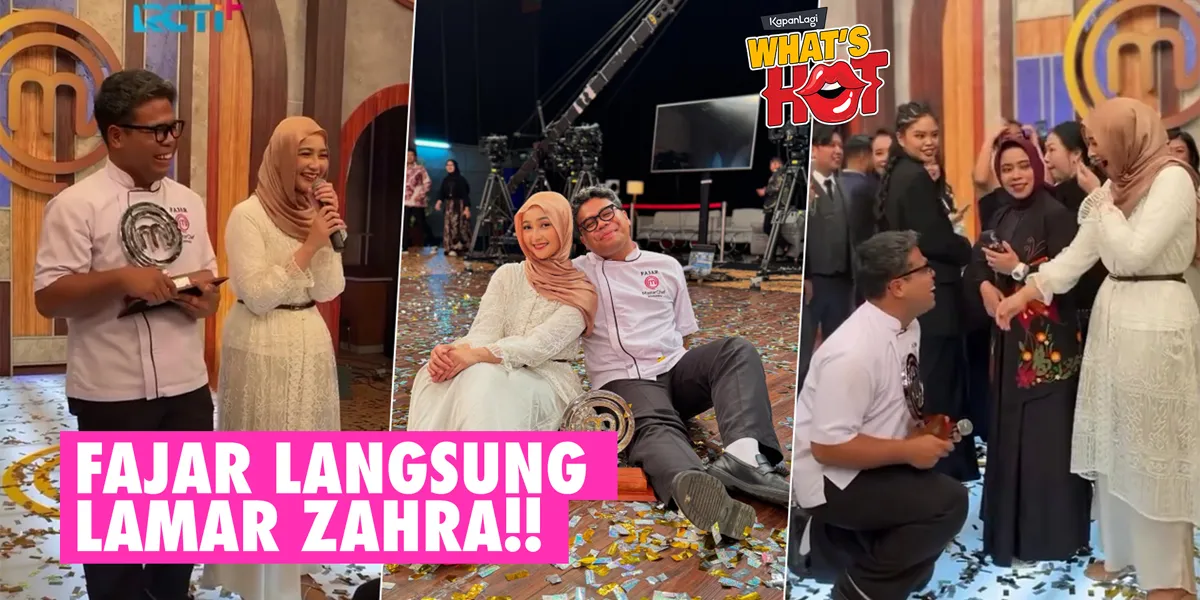 Moments Before Fajar Pangestu MCI 12 Proposes to Zahra Just After Winning the Trophy: Will You Marry Me?