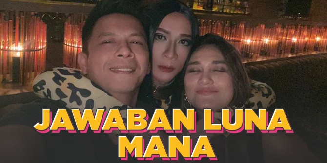 Luna Maya Hopes to Get Back Together with Ariel NOAH, Gives a Red Love Sign!