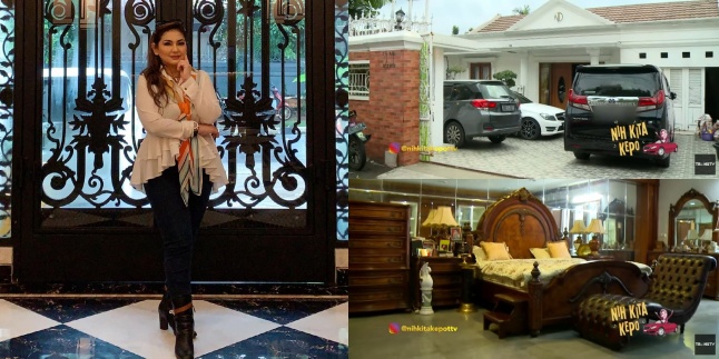 Reportedly Secretly Pawned for 3.5 Billion, Peek at 7 Portraits of Nia Daniaty's Luxury House - Only Separated by a Wall from Her Ex-Husband's Residence