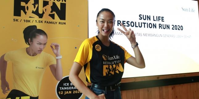 Known for a Healthy Lifestyle, Kelly Tandiono Admits to Often Winning Running Competitions