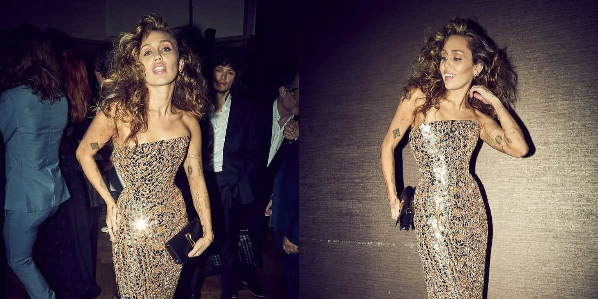 Thought to be a Concert, Miley Cyrus was Cheered by Fans at the Screening of the Film 'SOMETHING BEAUTIFUL'