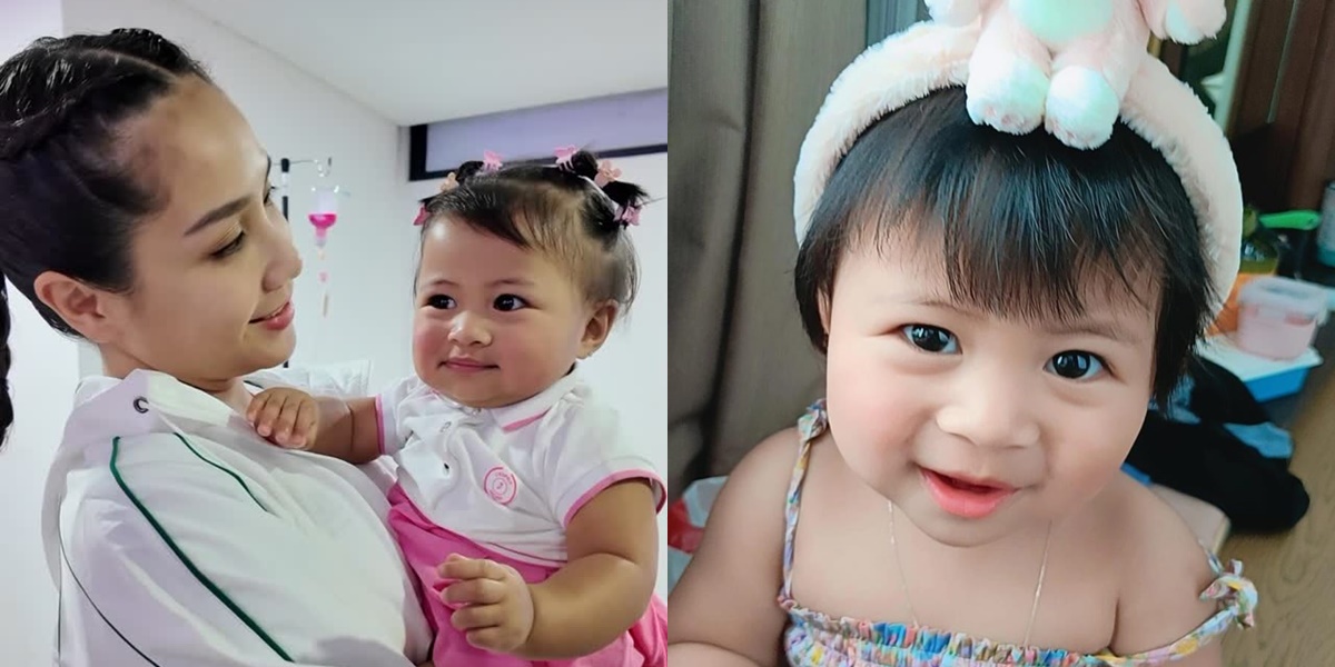 Called 'Si Pulen', Here are 7 Latest Photos of Lily, the Daughter of Nagita Slavina and Raffi Ahmad, Who is Super Adorable