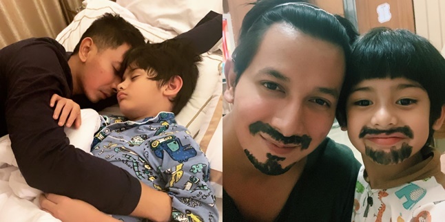 More Similar to His Stepfather, Here are 9 Photos of King Faaz, Fairuz A Rafiq's Son, with Sonny Septian