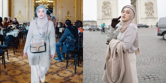 Cheated by Ayus Sabyan, Peek into 8 Photos of Ririe Fairus Traveling to Paris - Branded Bags in the Spotlight