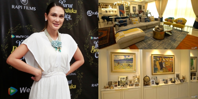 Left Alone, 11 Pictures of Luna Maya's Luxurious House that is Far from Minimalist Impression - Elegant and Artistic Like a Painting Museum