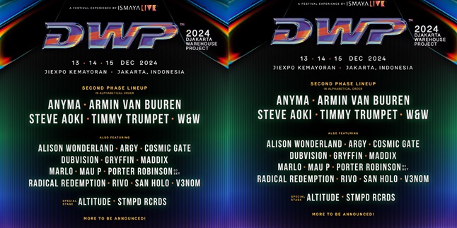 DJAKARTA WAREHOUSE PROJECT (#DWP2024) Brings Legendary Names in the Second Phase