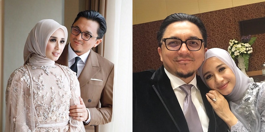 Engku Emran's Prayer on Parents' Anniversary Becomes the Spotlight, Denies Divorce Rumors with Laudya Cynthia Bella?