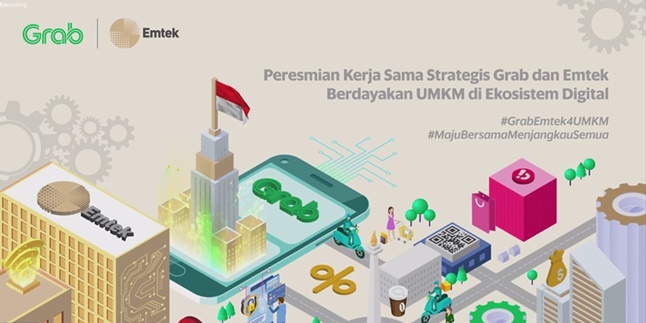 Encouraging SMEs in Indonesia to be Digitally Savvy, Grab Collaborates with Emtek Group