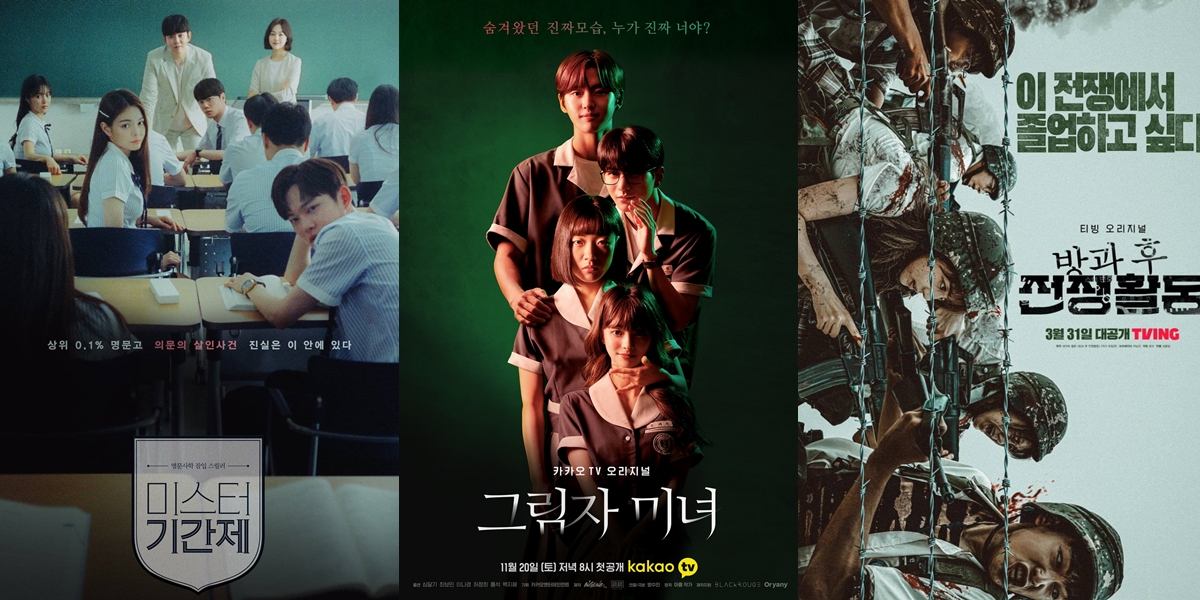7 Drama Korea Sekolah Thriller Cukup Dark, Punya Kisah Penuh Dendam.
