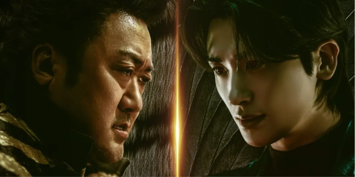 Korean Drama TWELVE Officially Releases First Poster, Featuring Battle Between Ma Dong Seok and Park Hyunsik
